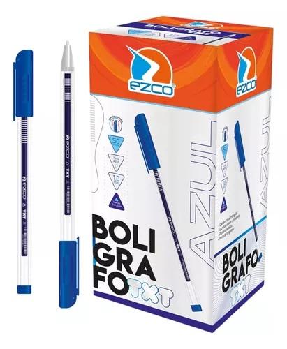 BOLIGRAFO EZCO TXT 1MM X50U V/COLORES