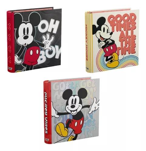 CARPETA MOOVING ESCOLAR 3X40 MICKEY MOUSE (1001121)