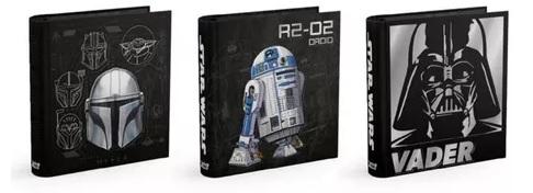 CARPETA MOOVING ESCOLAR 3X40 STAR WARS (1001245)