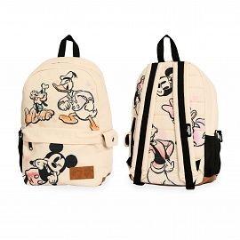 MOCHILA MOOVING MICKEY Y FRIENDS WATERCOLOR ESPALDA 17