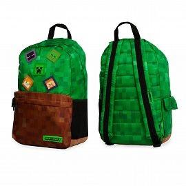 MOCHILA MOOVING MINECRAFT PIXEL ESPALDA 18