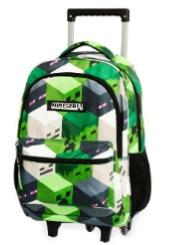 MOCHILA MOOVING MINECRAFT TROLLEY C/CARRO 18