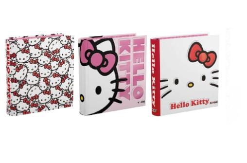 CARPETA MOOVING ESCOLAR 3X40 HELLO KITTY (1001165)