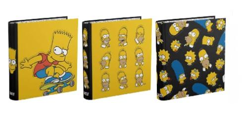 CARPETA MOOVING ESCOLAR 3X40 LOS SIMPSONS (1001196)