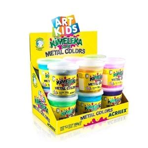 SLIME ACRILEX KIMELEKA METALIZADO V/COLORES