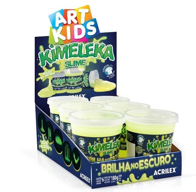 SLIME ACRILEX KIMELEKA GLOW IN THE DARK