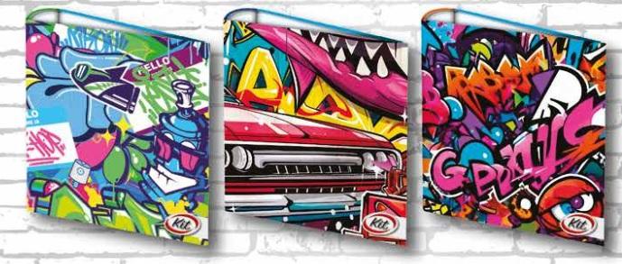 CARPETA KIT 3X40 GRAFFITI (57087)