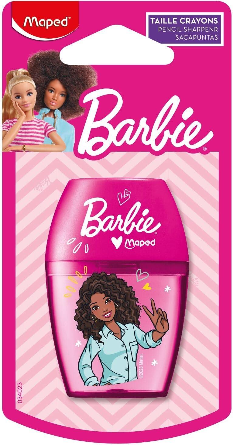 SACAPUNTAS MAPED BARBIE C/DEPOSITO (34023)