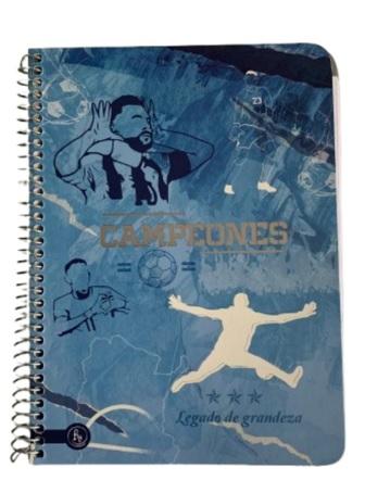 CUADERNO REYSA LINEA CAMPEONES 15X21 SEMI FLEX 80H (1089)