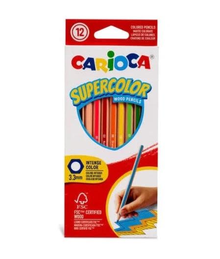 LAPICES CARIOCA SUPERCOLOR X12U (43391)