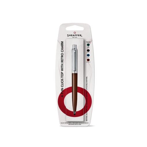 BOLIGRAFO SHEAFFER SENTINEL RT MARRON CROMADO CT BLISTER (B23212551)