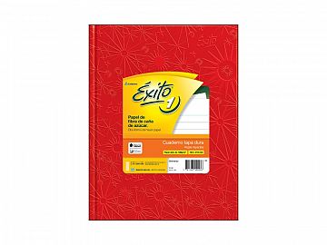 CUADERNO EXITO E1 FORRADO X100H = T/C A/R/V (100993/100999/101003)