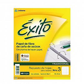 REPUESTO EXITO ECOLOGICO X48H CUADRICULADO (100910)