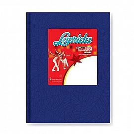 CUADERNO LAPRIDA FORRADO X50H. = T/C V/COLORES (613026)