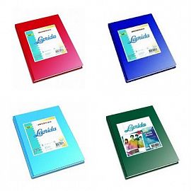 CUADERNO LAPRIDA FORRADO X98H. = T/C V/COLORES (613024)