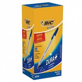 BOLIGRAFO BIC CRISTAL 1MM. X50U AZUL/ROJO/VERDE/NEGRO (835205/06/07/08)