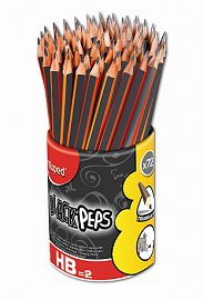 LAPIZ GRAFITO MAPED BLACK PEPS TUBO X72U.  (850059/850859)