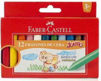 CRAYONES FABER JUMBO X12U. (121512)