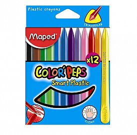 CRAYONES MAPED X12 PLASTICAS (862011)