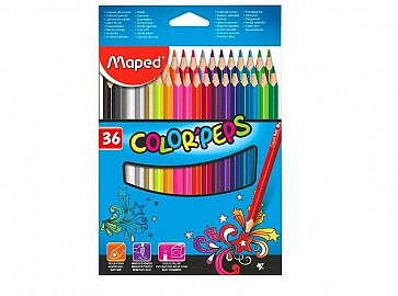 LAPIZ COLOR MAPED COLOR PEPS X36U.LARGOS (832017)