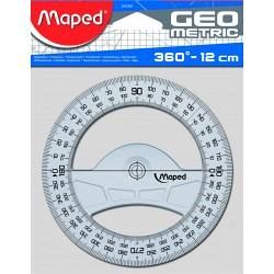 TRANSPORTADOR MAPED GEO METRIC 360° X 12 CM BOLSA  X 1 (242360)