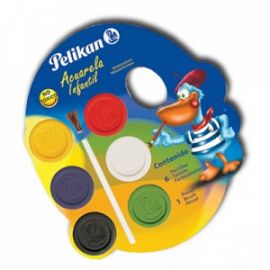 ACUARELA PELIKAN INFANTIL X 6 COLORES (L07501216)