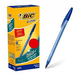 BOLIGRAFO BIC CRISTAL SOFT 1.2 X25 AZUL/NEGRO/ROJO (878658/59/60)
