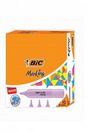 RESALTADOR BIC MARKING PASTEL V/COLORES C/U (987381/82/83/84)