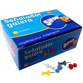 CHINCHE SEÑALADOR GALERA SIFAP CAJA X 50U. (29001023)