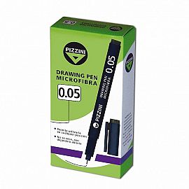 MARCADOR PIZZINI MICROFIBRA DRAWING PEN 0.05MM (DP0.05NG)