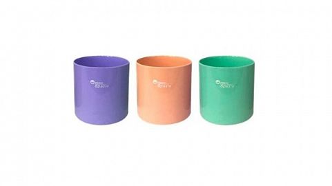 PORTALAPICES PIZZINI REDONDO PASTEL V/COLORES (0462P-)