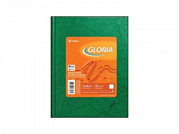 CUADERNO GLORIA FORRADO X42H. # T/C AZUL (100934)