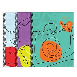 CUADERNO LEDESMA 22X29 ESSENTIAL MIX X 80H. = (104647)