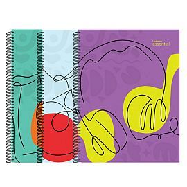 CUADERNO LEDESMA 22X29 ESSENTIAL MIX X 80H. # (104648)