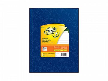 CUADERNO EXITO E1 FORRADO X200 H. = T/C AZUL (100994)