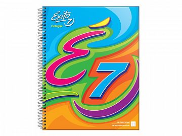 CUADERNO EXITO E7 21X27 COLEGIAL ECOLOGICO X60H. #  (100794)