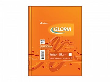 CUADERNO GLORIA T/DURA P/FORRAR X168H. = (100925)