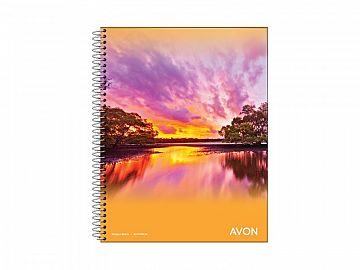 CUADERNO LEDESMA 16X21 AVON 84H. =/# C/ESP. (103123/103124)