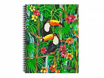 CUADERNO LEDESMA 18.3X24.5 DESIGN 84H. = (9000130)