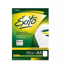 BLOCK EXITO A4 5 PERF X 80 H. # (102902)