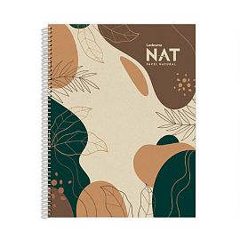 CUADERNO LEDESMA NAT 21X27 X 80H. T/SEMIRIGIDA  C/ESP # (105419)