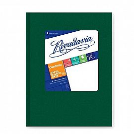 CUADERNO RIVADAVIA FORRADO X194H. = T/C  V/COLORES (359210)