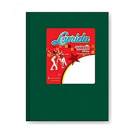 CUADERNO LAPRIDA FORRADO X98H.# T/C V/COLORES (613006)