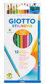 LAPIZ COLOR GIOTTO STILNOVO X12U. LARGOS + GRAF + SAC (256500ES)