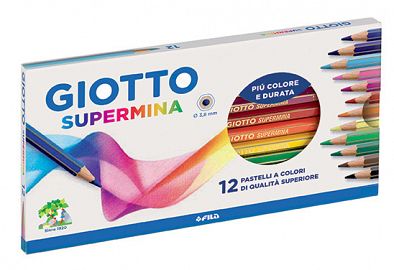 LAPIZ COLOR GIOTTO SUPERMINA X12U. (236000ES)