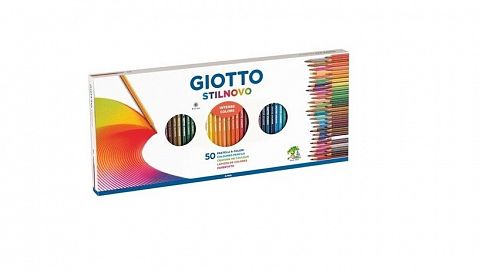 LAPIZ COLOR GIOTTO STILNOVO X50. LARGOS (257300ES)