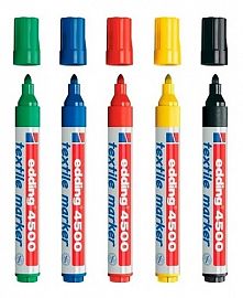 MARCADOR EDDING 4500 P/TELA V/COLORES