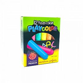 TIZA PLAYCOLOR COLOR X12U