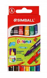 CRAYONES SIMBALL X6 ESCOLAR (0217019906)