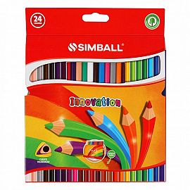 LAPIZ COLOR SIMBALL INNOVATION X24U.  LARGOS (0215029924)